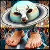 GTA 5 Mods La Vaca Saturno Saturnita Italian Brainrot