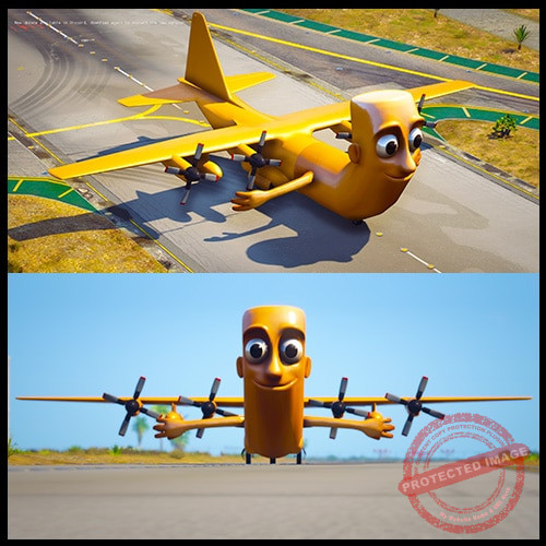 GTA 5 Mods Tung Tung Tung Sahur Plane Italian Brainrot