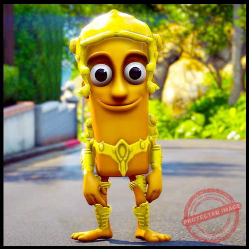 GTA 5 Mods Golden Armored Tung Tung Tung Sahur Italian Brainrot