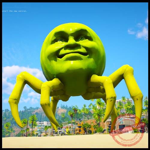 GTA 5 Mods Giant Lin Gang Melon Meme