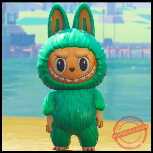 GTA 5 Mods Labubu Green