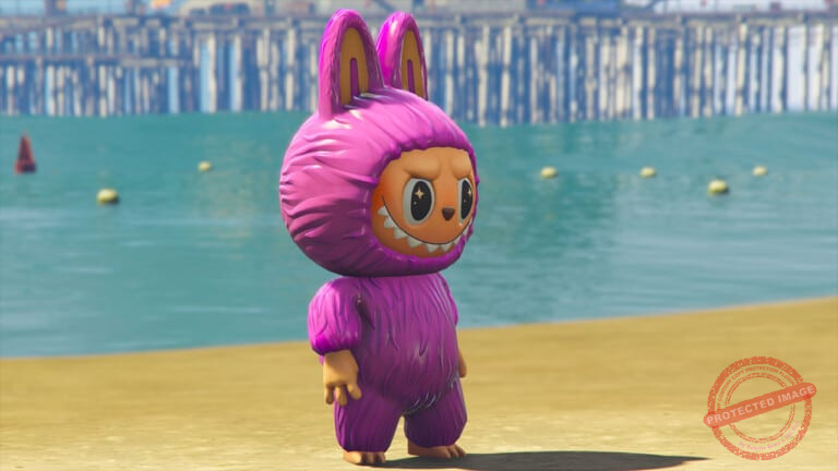 GTA 5 Mods Labubu Pink - GTA 5 Mods Website