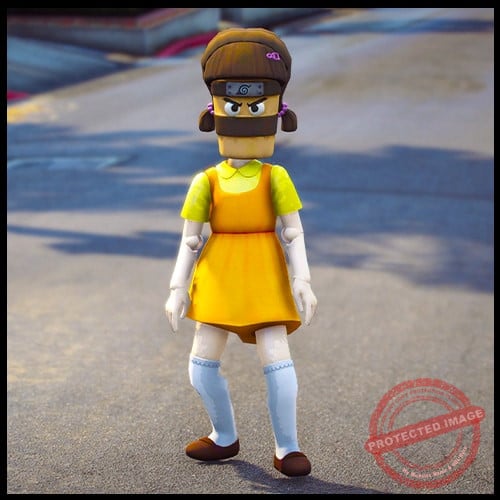 GTA 5 Mods Cappuccino Assassino Squid Game Doll