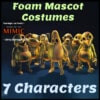 GTA 5 Mods FNAF Foam Mascot Costumes 7 Characters