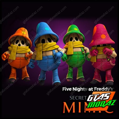 GTA 5 Mods FNaF Secret of the Mimic Mycelium Men Mascot Pack