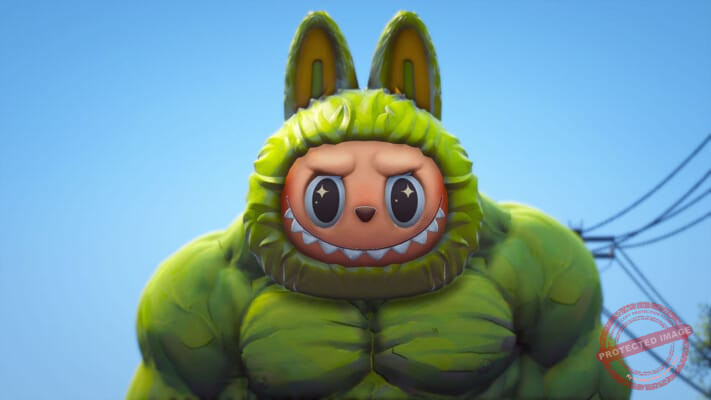 GTA 5 Mods Muscle Labubu - GTA 5 Mods Website