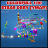 GTA 5 Mods Colorful 100 Stage Obby [YMAP]