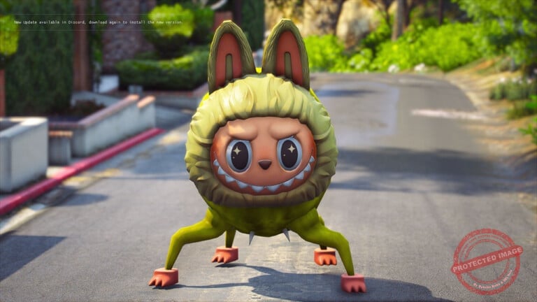 GTA 5 Mods Lin Gang Labubu - GTA 5 Mods Website