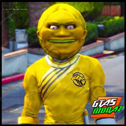 GTA 5 Mods Lin Gang Melon Yellow Ranger