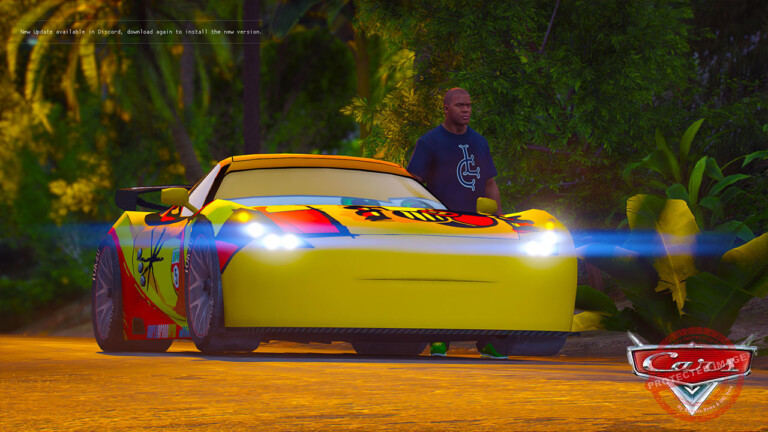 GTA 5 Mods Miguel Camino in Disney Pixar Cars - GTA 5 Mods Website