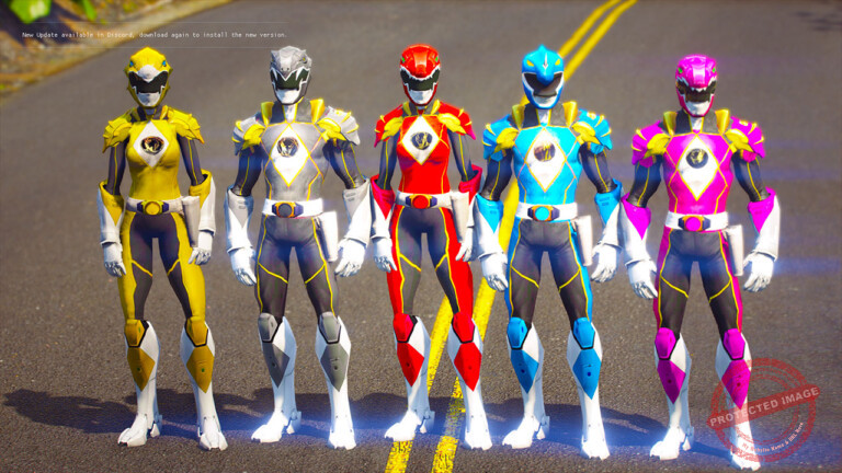 GTA 5 Mods Power Rangers PRIME - GTA 5 Mods Website