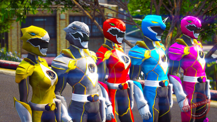 GTA 5 Mods Power Rangers PRIME - GTA 5 Mods Website