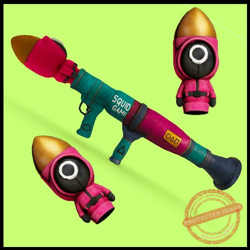 GTA 5 Mods Rocket Launcher Squid Game Weapon