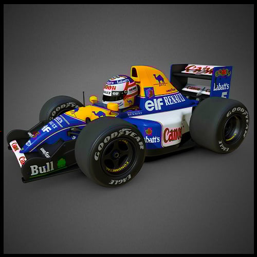 GTA 5 Mods Williams FW14 from 1991 Toy Style