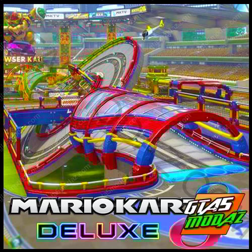 GTA 5 Mods Battle Stadium in Marion Kart 8 [YMAP]