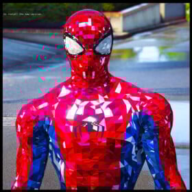 GTA 5 Mods Diamond Spider Man