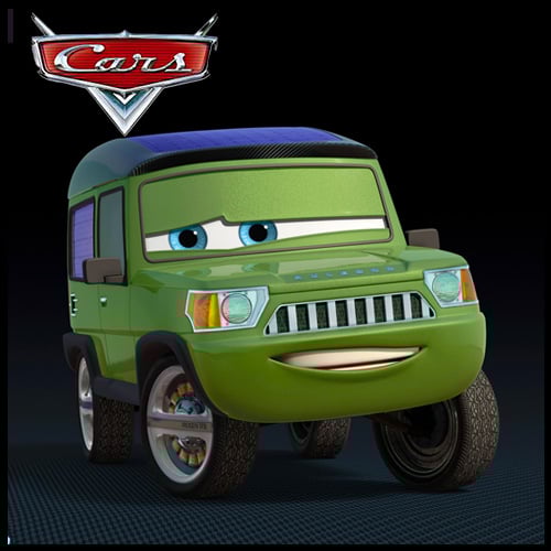 GTA 5 Mods Miles Axlerod in Disney Pixar Cars
