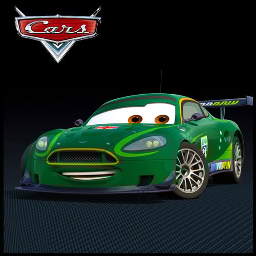 GTA 5 Mods Nigel Gearsley in Disney Pixar Cars