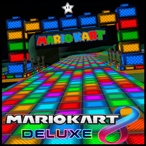 GTA 5 Mods SNES Rainbow Road in Marion Kart 8 [YMAP]