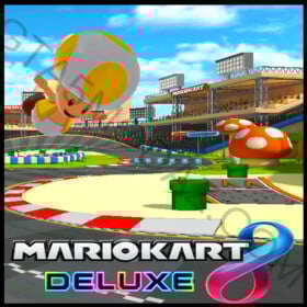 GTA 5 Mods Toad Circuit Mario in Kart 8 Deluxe [YMAP]
