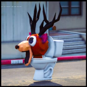 GTA 5 Mods Toilet Deer 99 Nights in The Forest