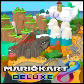 GTA 5 Mods Yoshi's Island in Mario Kart 8 [YMAP]