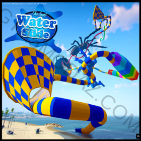 GTA 5 Mods Custom Water Slide V1 [YMAP]