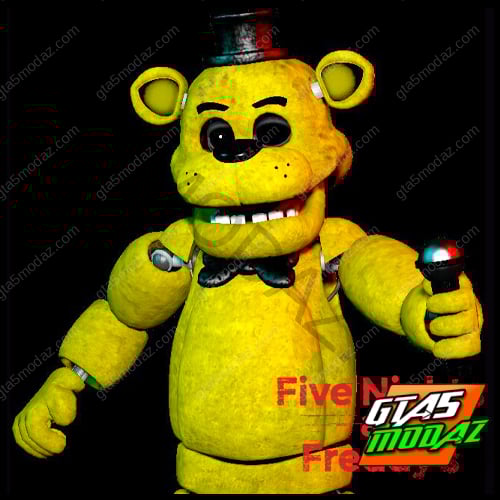 GTA 5 Mods FNAF Original Golden Freddy