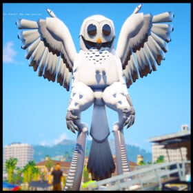 GTA 5 Mods Giant Owl 99 Nights in The Forest