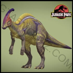 GTA 5 Mods Parasaurolophus in Jurassic Park