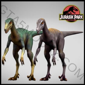 GTA 5 Mods Troodon Jurassic Park