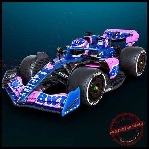 GTA 5 Mods Alpine F1 A522 Choro Q Toy Style