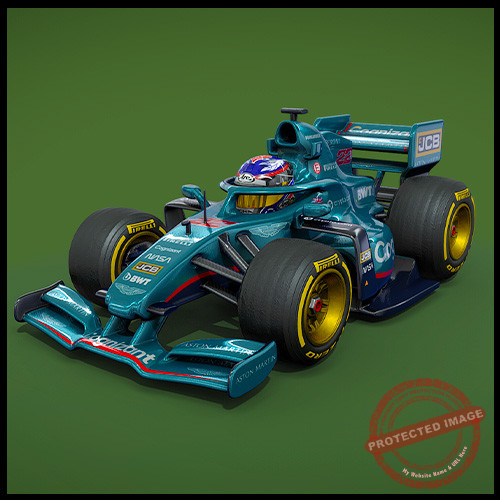 GTA 5 Mods F1 Aston Martin Toy Style