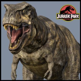 GTA 5 Mods Tyrannosaurus Jurassic Park