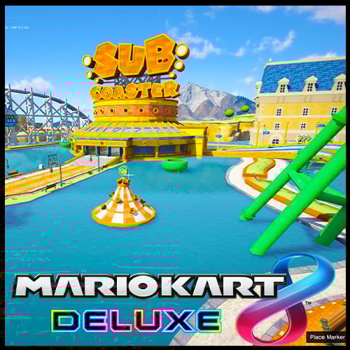 GTA 5 Mods Water Park Mario Kart 8 [YMAP]